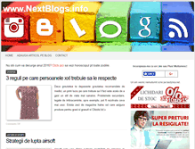 Tablet Screenshot of nextblogs.info